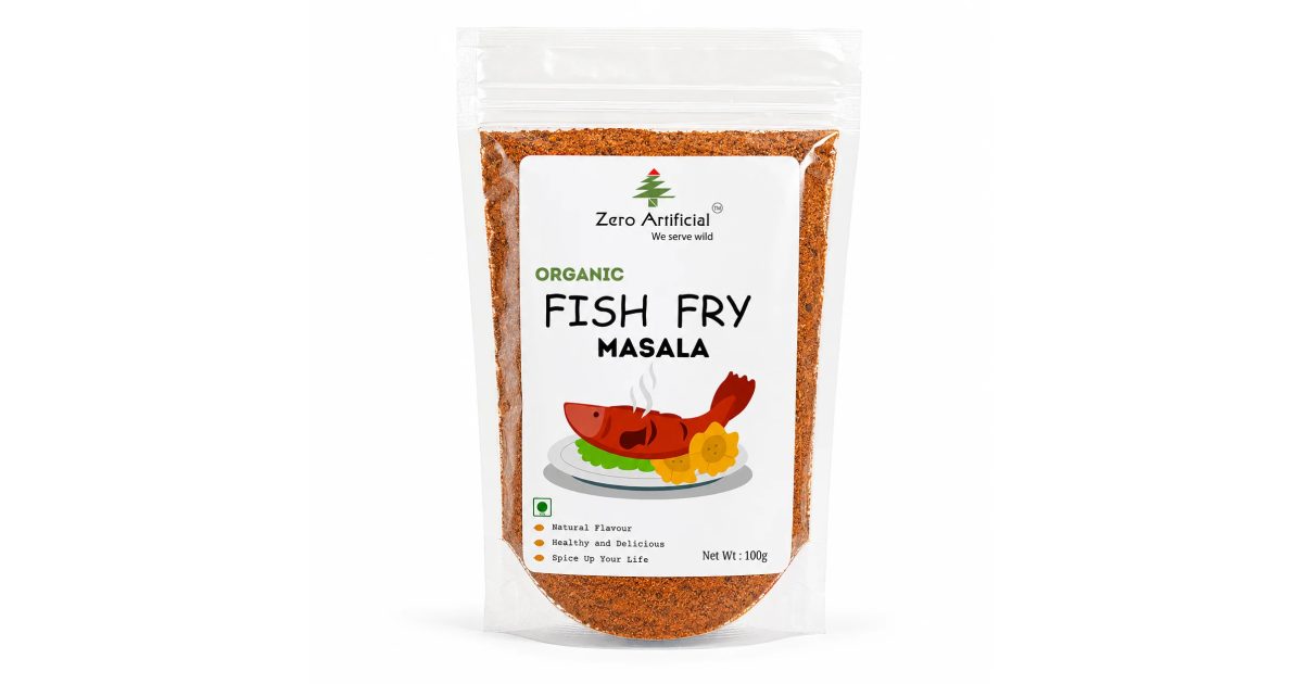 Organic Fish Fry Masala 100g | Zero Artificial