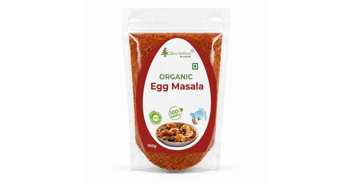 Organic Egg Masala 100g | Zero Artificial