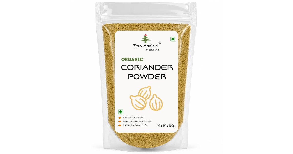 Organic Coriander Powder | Zero Artificial