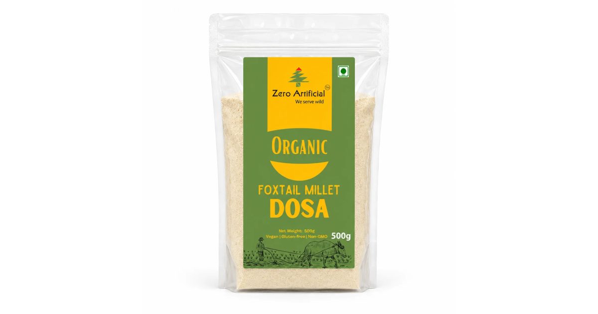 Organic Foxtail Millet Dosa Powder |  Zero Artificial