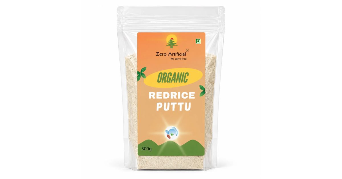 Organic Red Rice Puttu Powder 500g | Zero Artificial