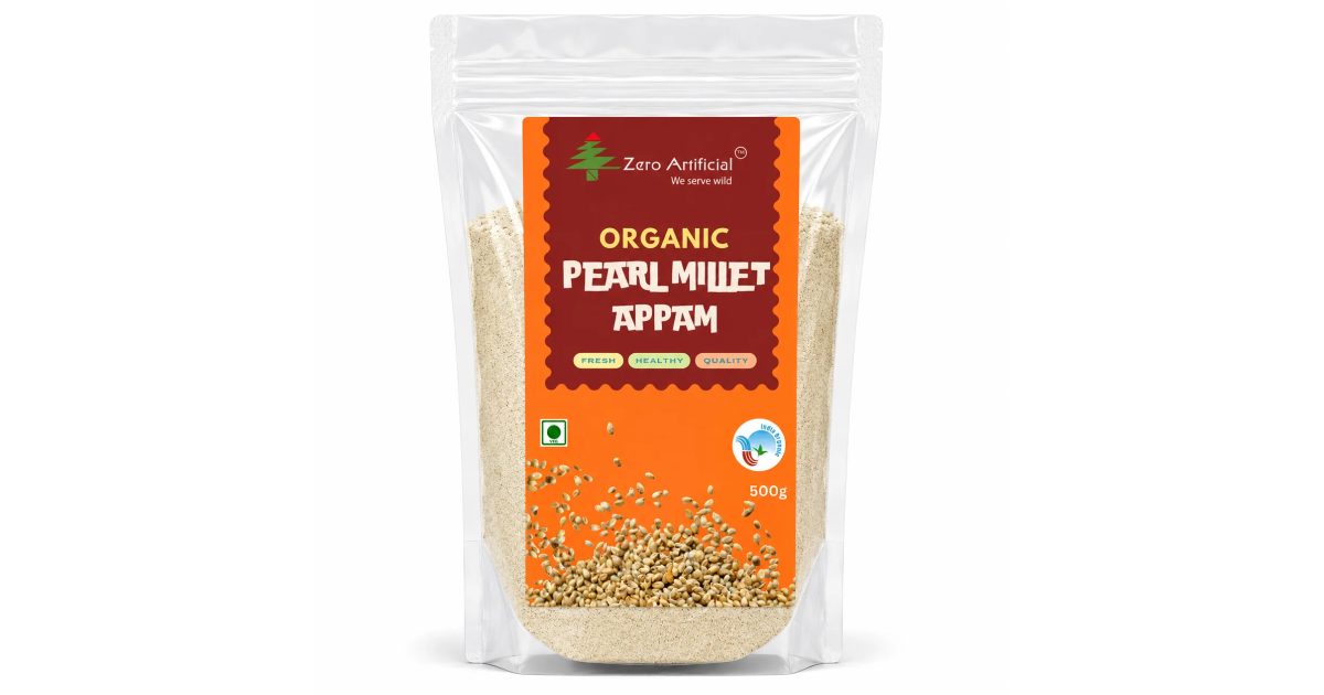 Organic Pearl Millet Appam | Kambu Appam | Zero Artificial