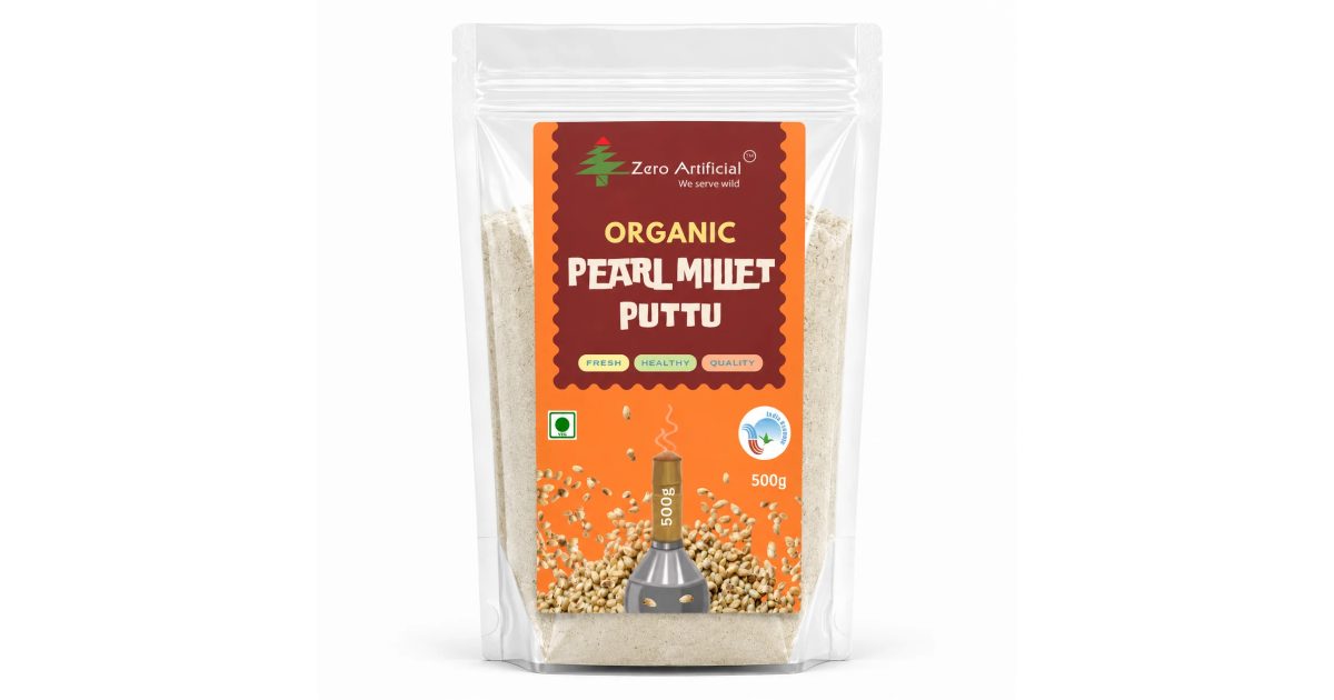 Organic Pearl Millet Puttu Powder | Kambu Puttu | Zero Artificial