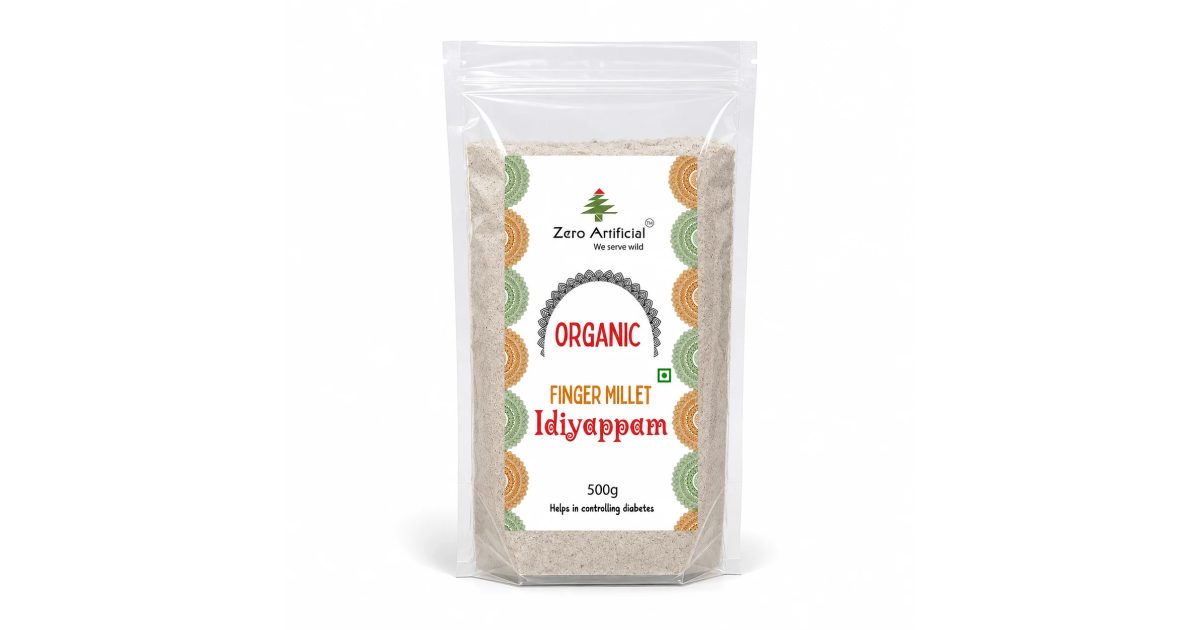 Organic Finger Millet Idiyappam | Ragi idiyappam (500 g) | Zero Artificial