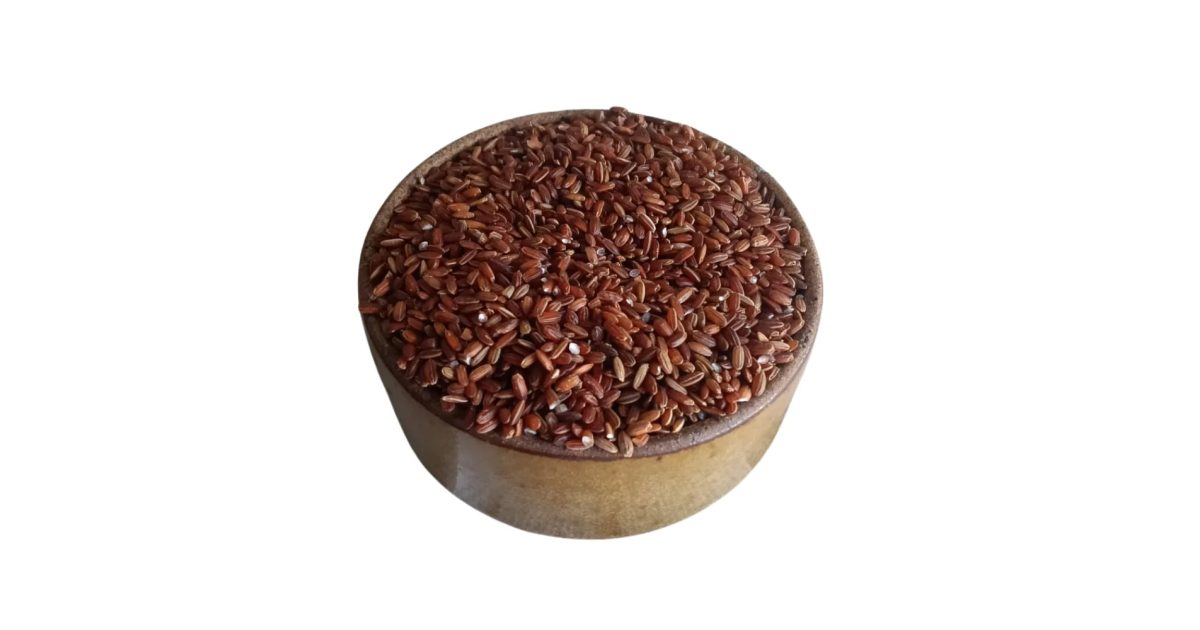 Raw Red Rice | 100% Unpolished Whole Grain Red Rice 1kg