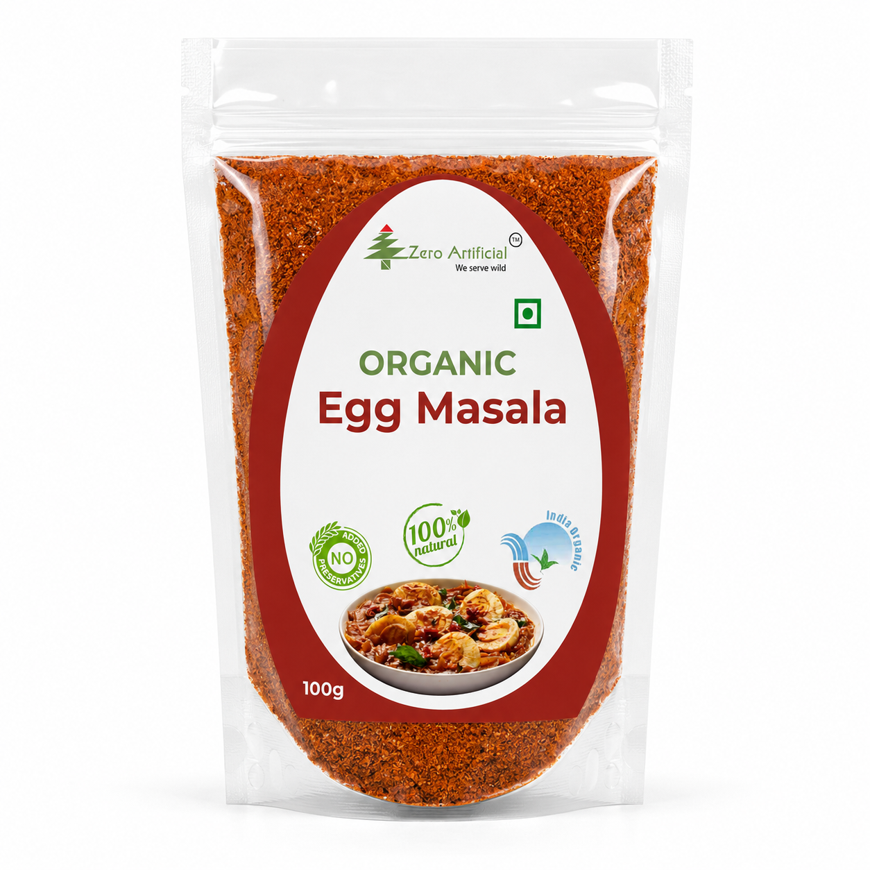 Organic Egg Masala | Zero Artificial