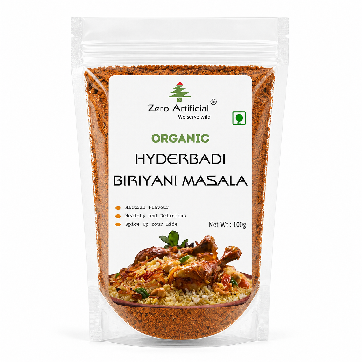 Organic Hydrabadi Biriyani Masala | Zero Artificial
