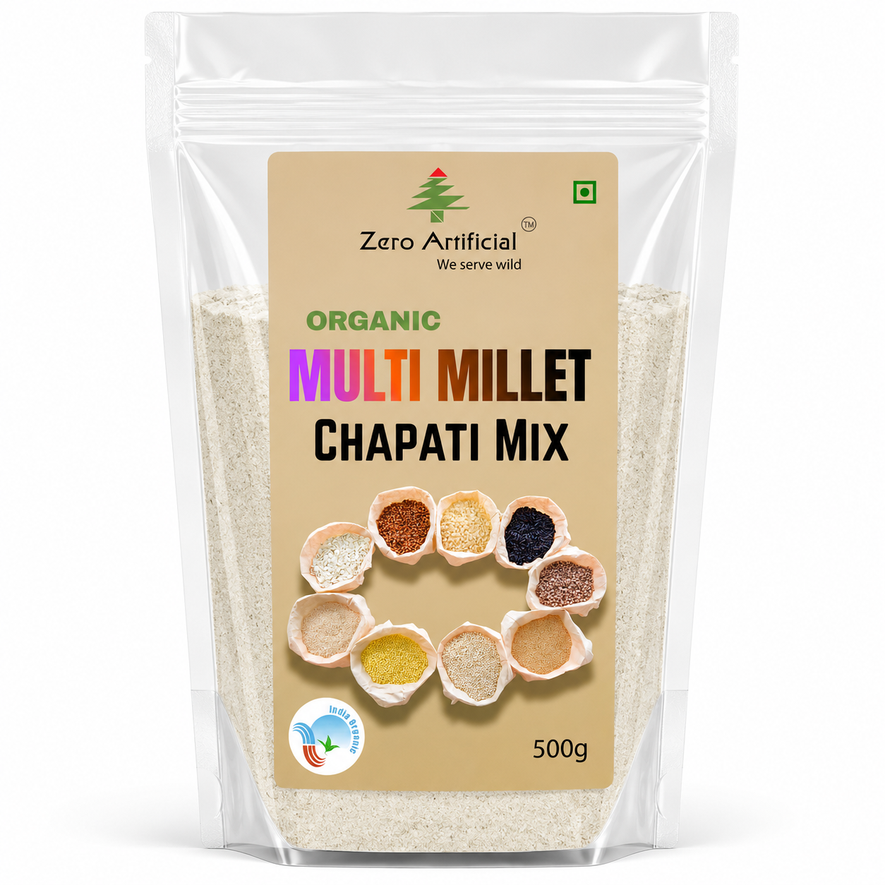 Organic Multi Millet Chapathi Mix | Zero Artificial