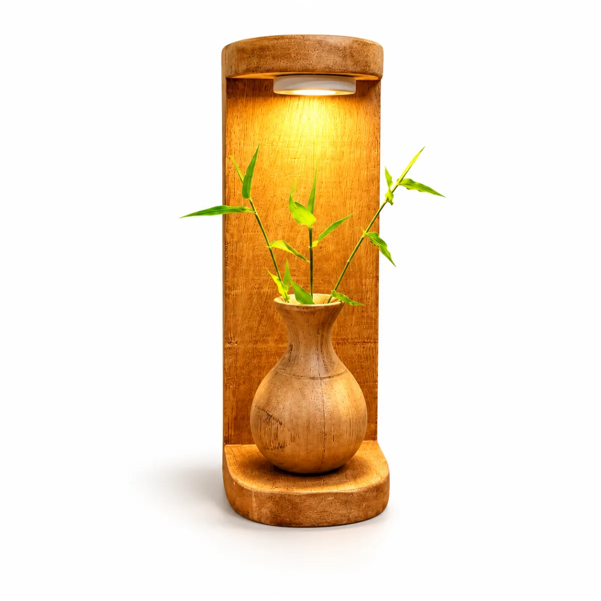 Wooden Wall Mounted Lamp