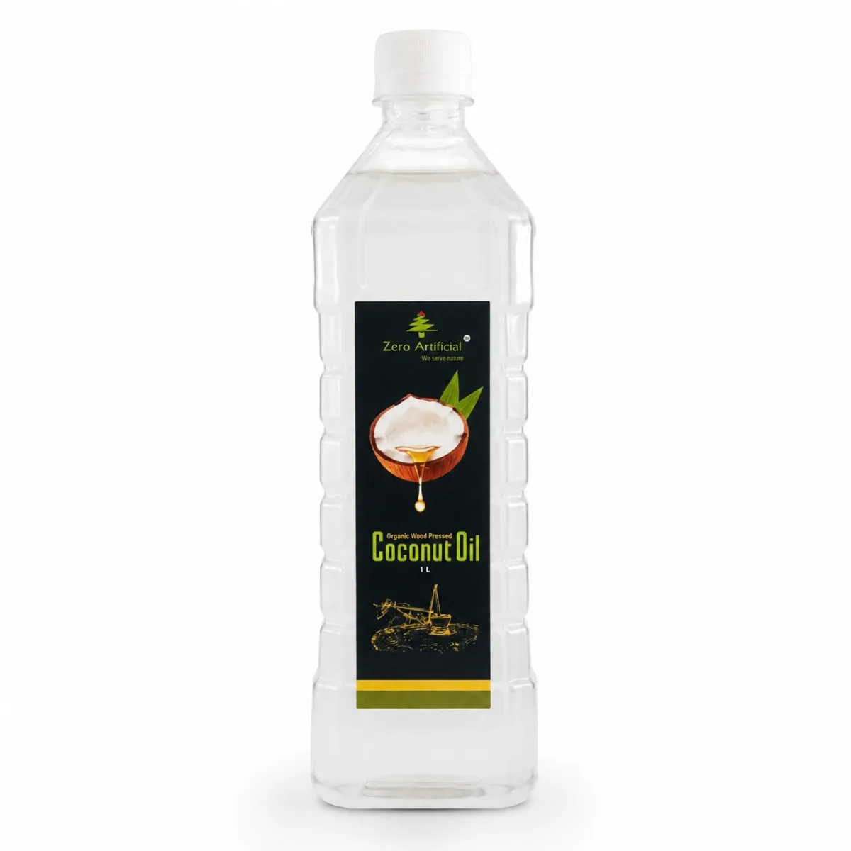 Organic  Wood Pressed Coconut Oil | 1Litre
