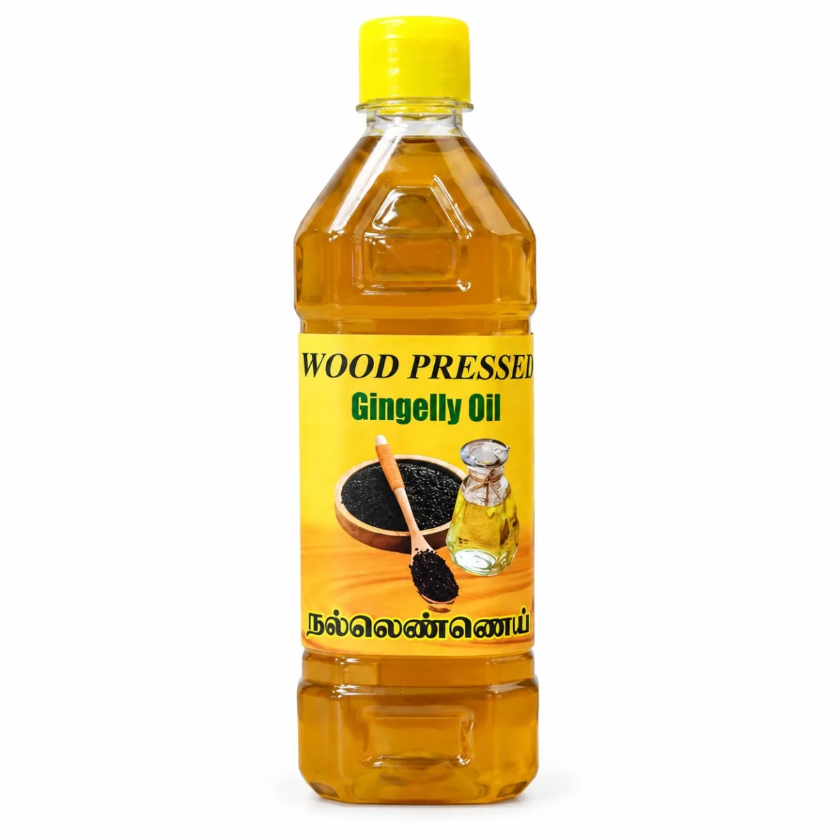 Organic Wood Pressed Gingelly Oil | 500ml