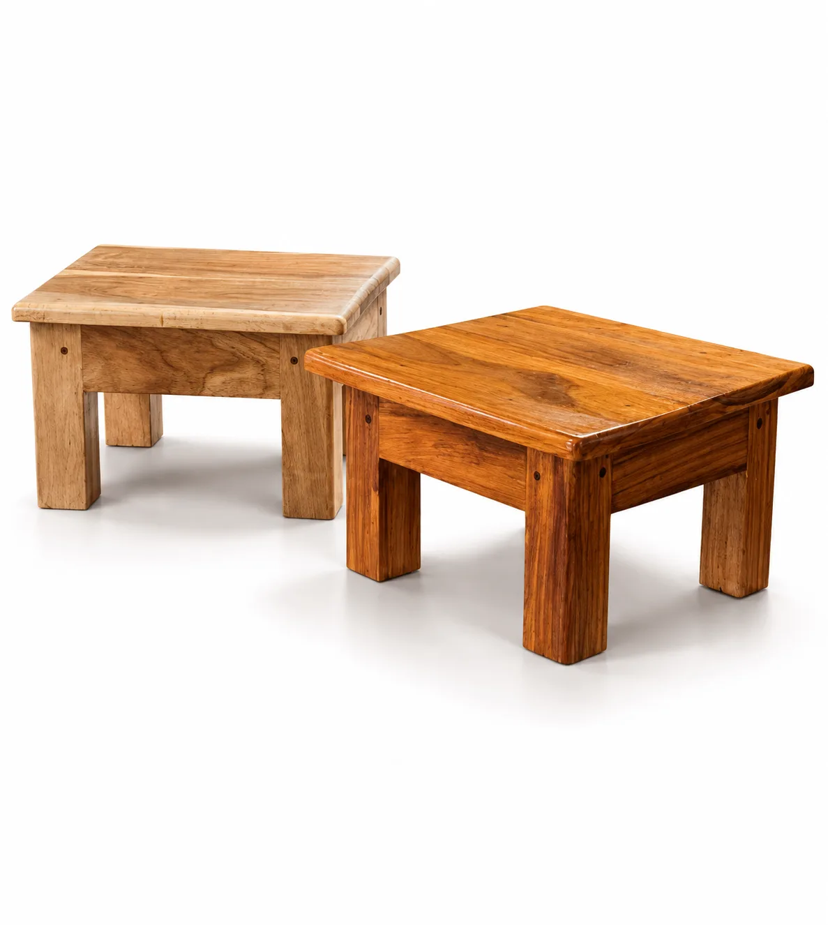 Wooden Low Stool (Quantity 1)