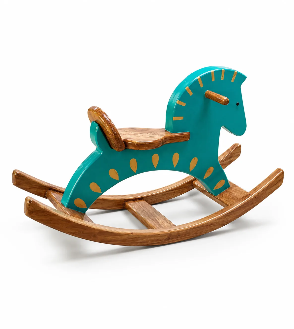 Wooden Horse Rocking Chair