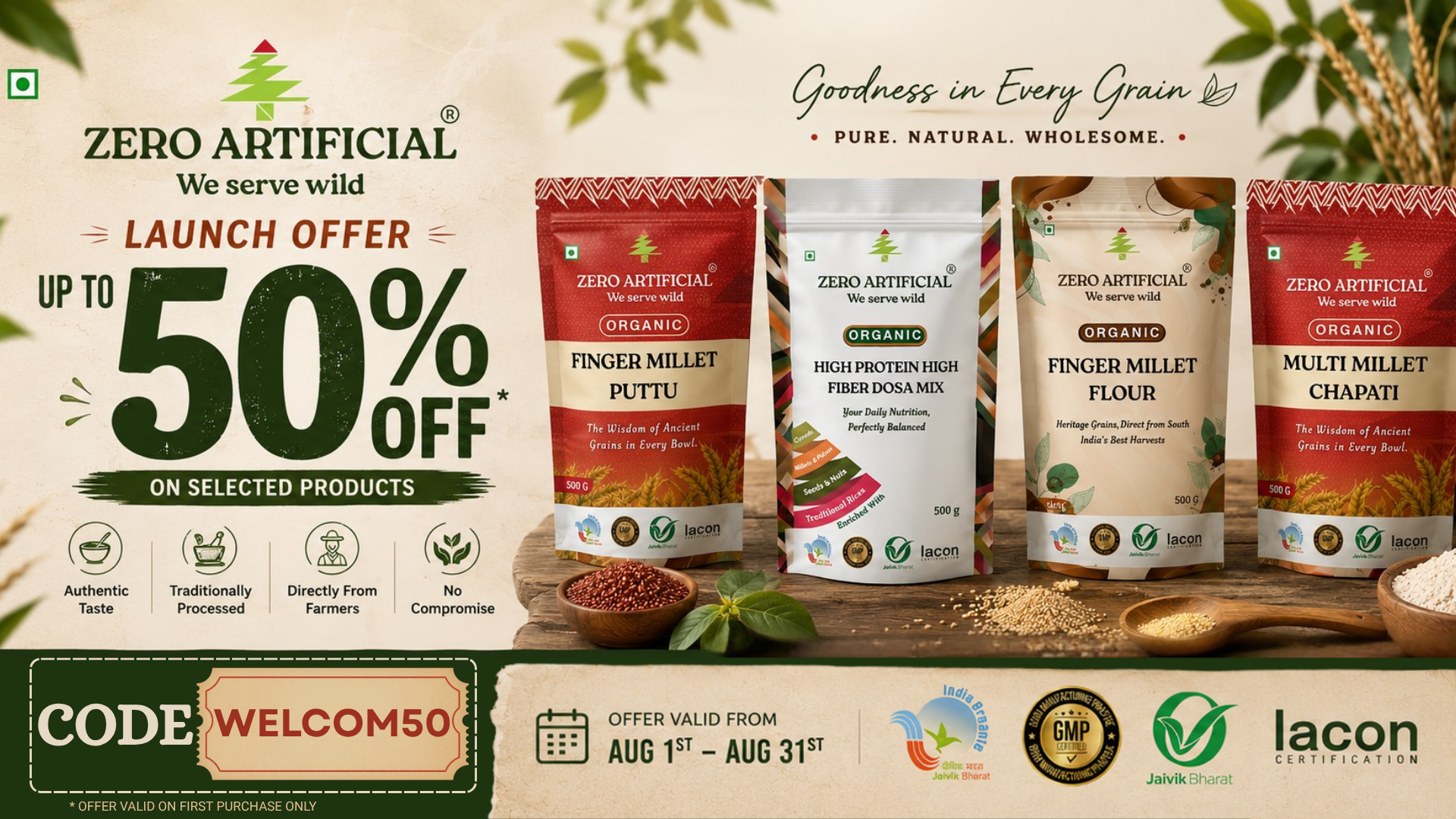 Organic Banner